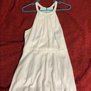 Express White flow dress